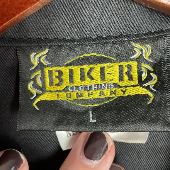 Biker Clothing Company Boys Large Short Sleeve Button Up Work Shirt NWT - Picture 6 of 10